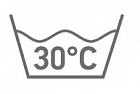 Обычная стирка при температуре до 30°С