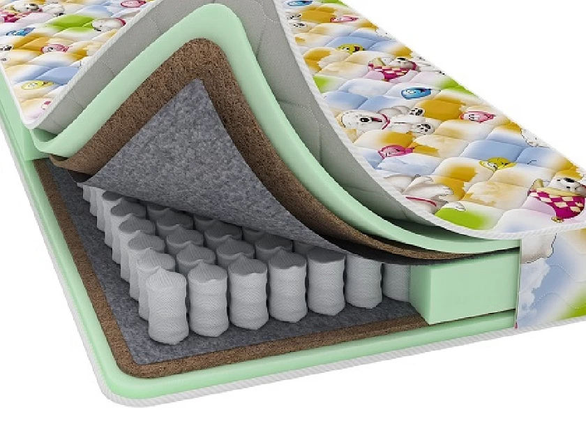 Матрас Baby Safe 60x200  Print - Обеспечивает комфортный и полноценный отдых.