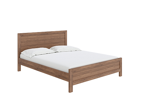 Большая двуспальная кровать Toronto - Стильная кровать из массива со встроенным основанием