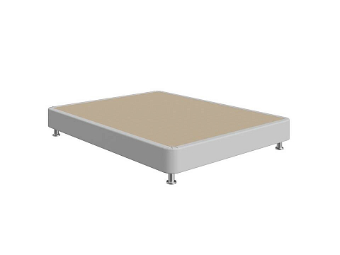 Двуспальная кровать из экокожи BoxSpring Home - Кровать с простой усиленной конструкцией