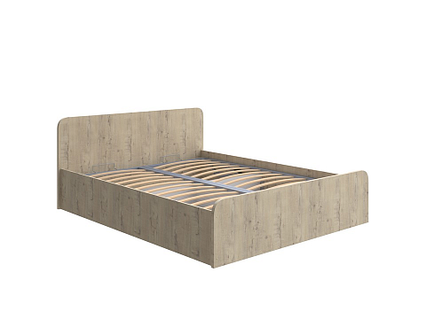 Большая кровать Way Plus с подъемным механизмом - Кровать в эко-стиле с глубоким бельевым ящиком