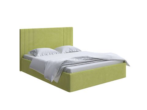 Большая кровать Liberty с подъемным механизмом - Аккуратная мягкая кровать с бельевым ящиком