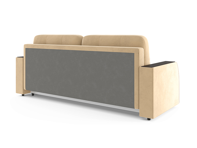 Диван-кровать Strong 141x194 Ткань: Велюр Luna 05 - Удобный диван-кровать в современном лаконичном дизайне.