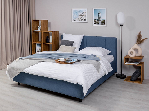 Большая двуспальная кровать Nuvola-7 NEW - Современная кровать в стиле минимализм
